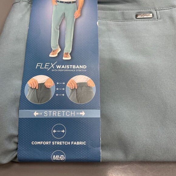 NEW Greg Norman Flex Waistband Men's 30x29 Performance Pants Comfort Stretch - Picture 5 of 8